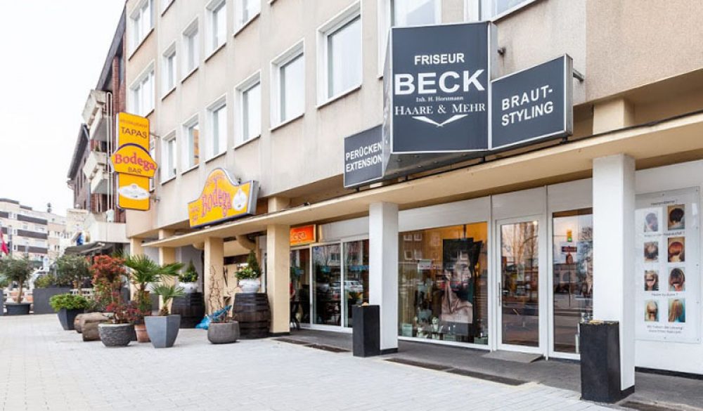 Friseur Beck Bottrop Außenaufnahme